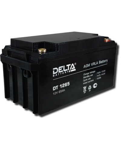 Delta DT 1265. Аккумулятор герметичный свинцово-кислотный. Delta в Нижнем Новгороде