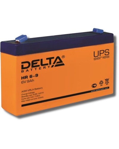 Delta HR 6-9. Аккумулятор герметичный свинцово-кислотный. Delta в Нижнем Новгороде