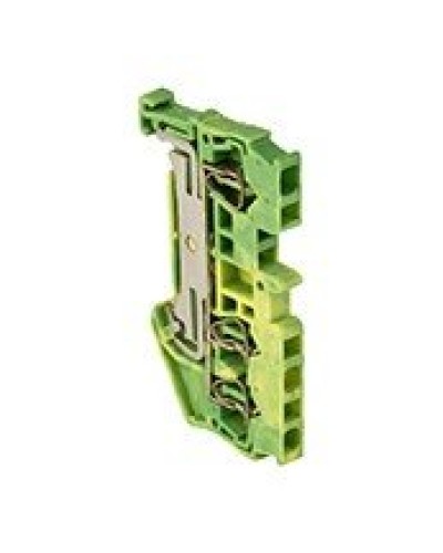 JXB-ST-2.5 3-проводная, земля, желто-зеленная (plc-jxb-st-2.5-3-pen). Колодка клеммная пружинная. EKF в Нижнем Новгороде