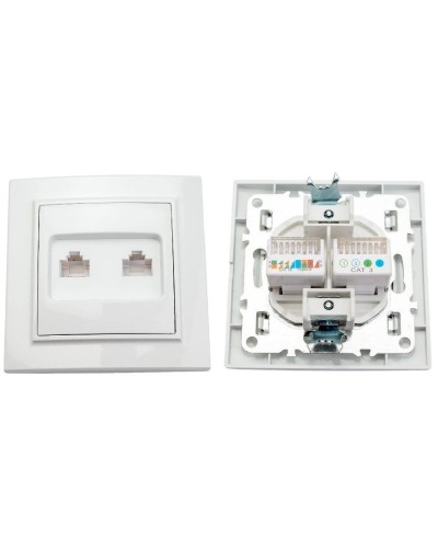 Минск Розетка RJ-45+Phone СП (ERK00-135-10). Розетка RJ-45+Phone СП. EKF в Нижнем Новгороде