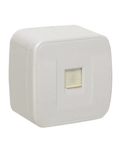 Минск Розетка RJ-45 1-местная ОП 1А (EGK01-035-10). Розетка RJ-45 1-местная ОП 1А. EKF в Нижнем Новгороде