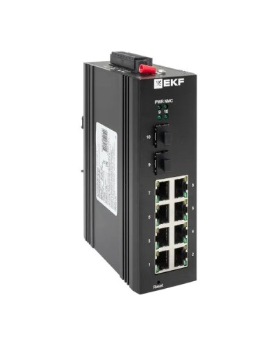 TSX-ML2-2GX/SFP-8GT. Промышленный управляемый коммутатор. EKF в Нижнем Новгороде