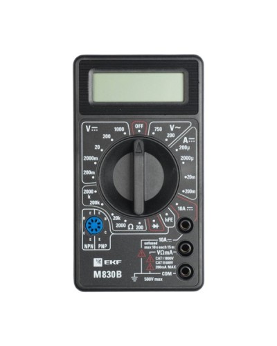 Мультиметр цифровой M830B Master (In-180701-bm830B). Мультиметр цифровой. EKF в Нижнем Новгороде