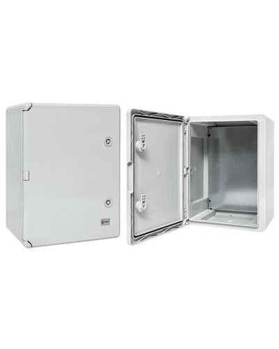 Бокс пластиковый с монтажной платой 500х400х180 IP65 PROxima (PB65MP006). Бокс пластиковый антивандальный. EKF в Нижнем Новгороде