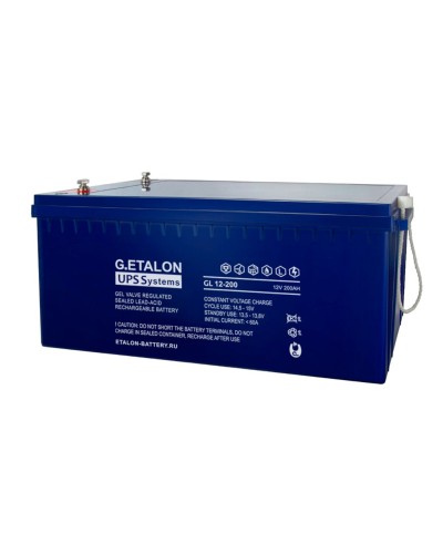 G.ETALON GL 12-200. Аккумулятор герметичный свинцово-кислотный. ETALON в Нижнем Новгороде