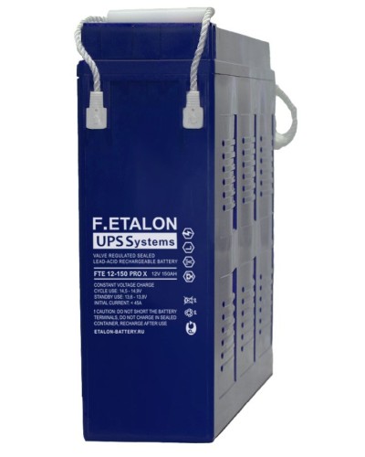 F.ETALON FTE 12-150 PRO X. Аккумулятор герметичный свинцово-кислотный. ETALON в Нижнем Новгороде