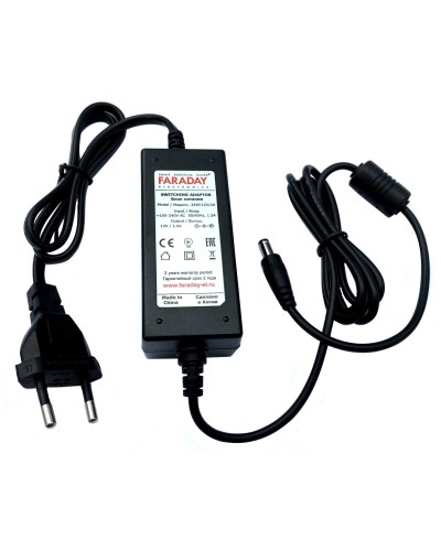 24W/12V/2A. Импульсный блок питания в пластиковом корпусе. FARADAY в Нижнем Новгороде