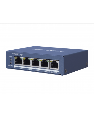 DS-3E0505P-E/M. Коммутатор с питанием POE. Hikvision в Нижнем Новгороде