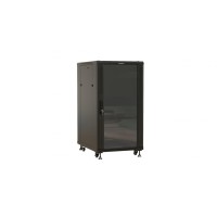 TTBR-2288-AS-RAL9004. Шкаф телекоммуникационный 19 напольный 22U. Hyperline