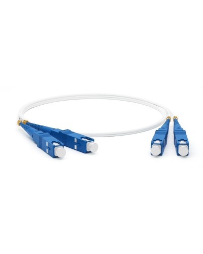 FC-D2-9A1-SC/UR-SC/UR-H-1M-LSZH-WH. Патч-корд волоконно-оптический SC-SC. Hyperline в Нижнем Новгороде