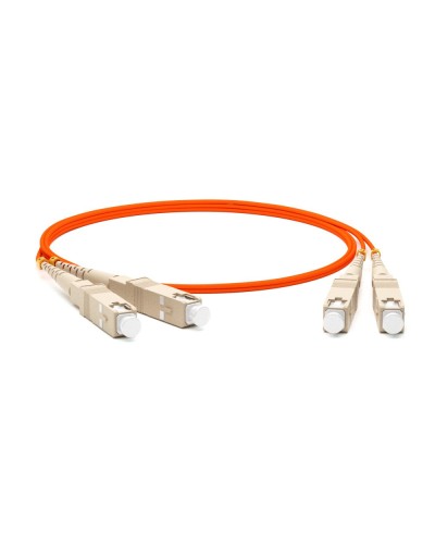 FC-D2-50-SC/PR-SC/PR-H-1M-LSZH-OR. Патч-корд волоконно-оптический SC-SC. Hyperline в Нижнем Новгороде