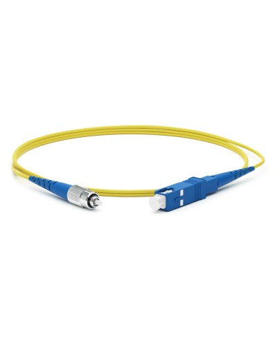 FC-S2-9-FC/UR-SC/UR-H-1M-LSZH-YL. Патч-корд волоконно-оптический одномодовый. Hyperline в Нижнем Новгороде