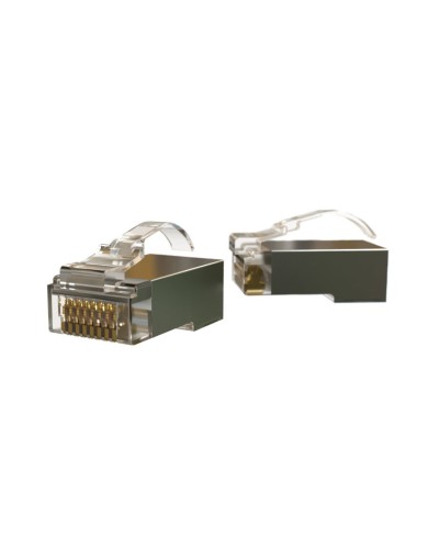 PLEZ-8P8C-UA-C6-SH-100 (100 шт). Разъем RJ-45. Hyperline в Нижнем Новгороде