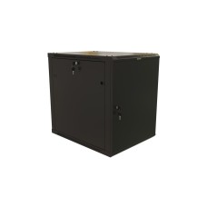 TWB-1868-SR-RAL9004. Шкаф телекоммуникационный 19 настенный 18U. Hyperline