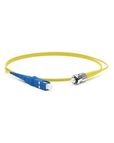 FC-S2-9-SC/UR-ST/UR-H-1M-LSZH-YL. Патч-корд волоконно-оптический одномодовый. Hyperline в Нижнем Новгороде