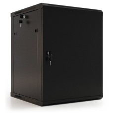 TWB-1545-SR-RAL9004. Шкаф телекоммуникационный 19 настенный 15U. Hyperline