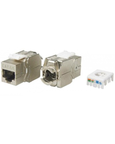 KJ8-8P8C-C6A-180-TLS-SH-F-WH. Вставка Keystone Jack RJ-45. Hyperline в Нижнем Новгороде
