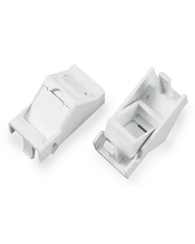 SIP2A-1K-M45-22.5. Вставка угловая 45x22.5 (аналог Mosaic) для 1 модуля формата Keystone Jack. Hyperline в Нижнем Новгороде