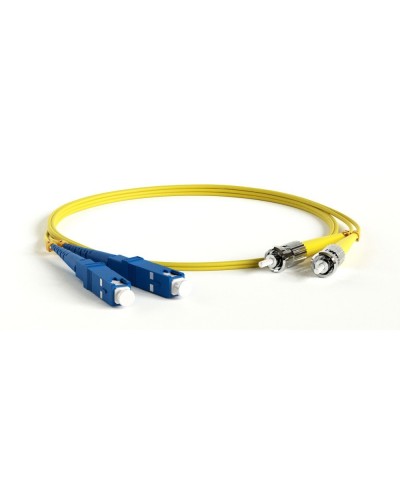 FC-D2-9-SC/UR-ST/UR-H-1M-LSZH-YL. Патч-корд волоконно-оптический ST-SC. Hyperline в Нижнем Новгороде
