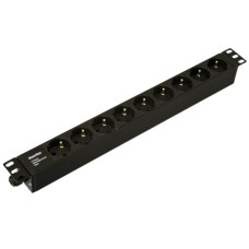 SHE19-9SH-CB. Блок розеток 19. Hyperline
