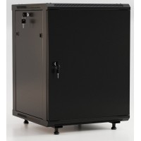 TWB-FC-1845-SR-RAL9004. Шкаф телекоммуникационный 19 настенный 18U. Hyperline