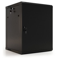 TWB-1845-SR-RAL9004. Шкаф телекоммуникационный 19 настенный 18U. Hyperline