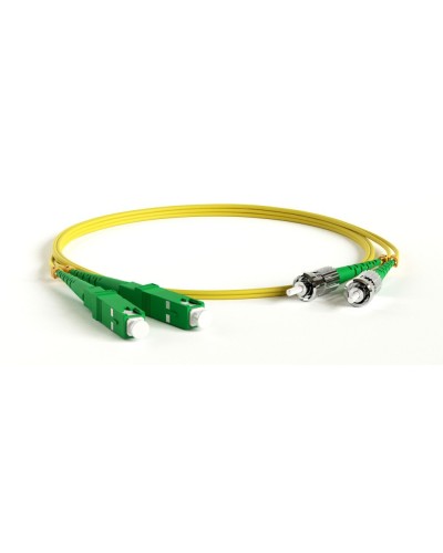 FC-D2-9-SC/AR-ST/AR-H-1M-LSZH-YL. Патч-корд волоконно-оптический ST-SC. Hyperline в Нижнем Новгороде