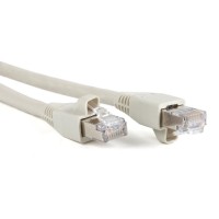 PC-LPM-STP-RJ45-RJ45-C6a-1M-LSZH-GY. Патч-корд медный. Hyperline