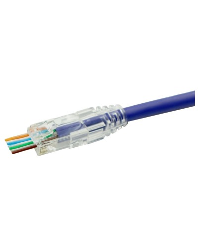 PLEZ-8P8C-UA-C6-100 (100 шт). Разъем RJ-45. Hyperline в Нижнем Новгороде