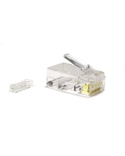 PLUG-8P8C-UV-C6-SH-100 (100 шт). Разъем RJ-45. Hyperline в Нижнем Новгороде