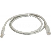 PC-LPM-UTP-RJ45-RJ45-C5e-1M-LSZH-GY. Патч-корд медный. Hyperline
