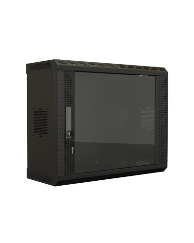 TWS-0925-GP-RAL9004. Шкаф телекоммуникационный 19 настенный 9U. Hyperline в Нижнем Новгороде