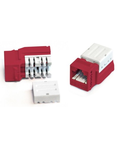 KJNE-8P8C-C5e-90-RD. Вставка Keystone Jack RJ-45. Hyperline в Нижнем Новгороде