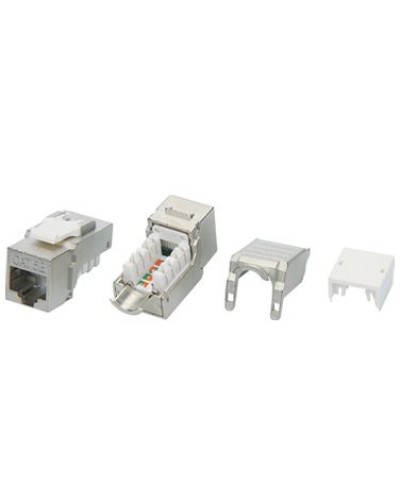 KJ9-8P8C-C5e-90-SH-F-WH. Вставка Keystone Jack RJ-45. Hyperline в Нижнем Новгороде