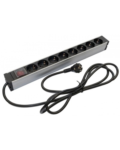 SHZ19-8SH-S-2.5EU. Блок розеток 19. Hyperline в Нижнем Новгороде