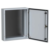 ЩМП-60.50.15 УХЛ1 IP66 600x500x150 TITAN 5 (TI5-10-N-060-050-015-66). Шкаф металлический с монтажной платой. IEK