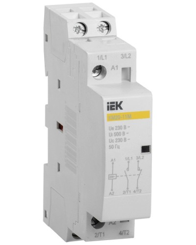 Контактор модульный КМ20-11M AC (MKK11-20-11). Контактор модульный. IEK в Нижнем Новгороде