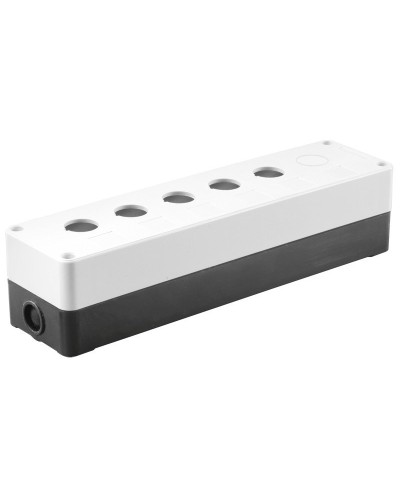 Корпус КП105(6) для кнопок 5(6) мест белый (BKP10-6-K01). Корпус для кнопочных постов. IEK в Нижнем Новгороде