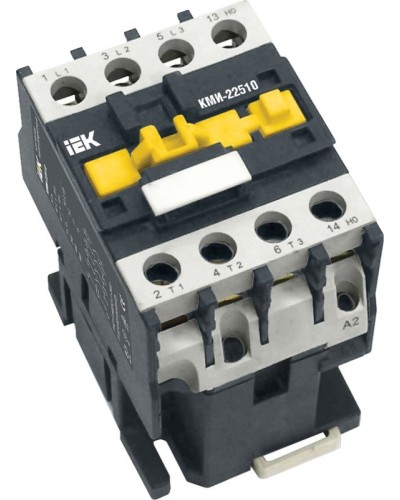 Контактор КМИ-22510 25А 230В/АС3 1NO (KKM21-025-230-10). Контактор. IEK в Нижнем Новгороде