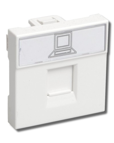 РКИ-20-00-П RJ-45 UTP белая (CKK-40D-RI2-K01). Розетка информационная 2 модуля ПРАЙМЕР. IEK в Нижнем Новгороде