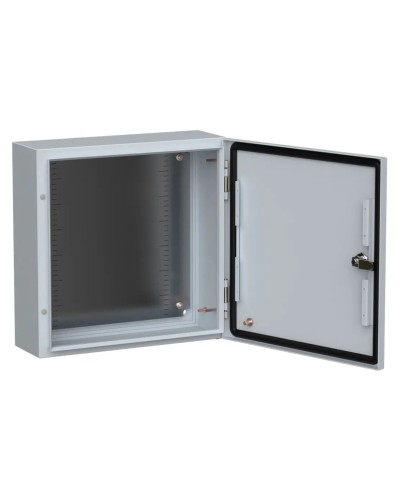 ЩМП-40.40.15 УХЛ1 IP66 400х400х150 TITAN 5 (TI5-10-N-040-040-015-66). Шкаф металлический с монтажной платой. IEK в Нижнем Новгороде