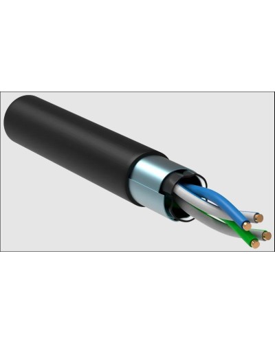 GENERICA U/UTP 5E 24AWG 2PR LDPE черный (BC3-C5E02-139-305-R-G). Кабель «витая пара» (LAN) для структурированных систем связи. IEK в Нижнем Новгороде