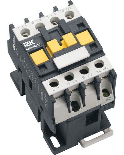 Контактор КМИ-10910 9А 230В/АС3 1NO (KKM11-009-230-10). Контактор. IEK в Нижнем Новгороде