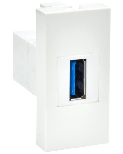 Розетка USB A 3.0 PRIMER РКЮ-10-00-П белый IEK (PR-KK40D-RU-0-1-A3-K01). Розетка USB. IEK в Нижнем Новгороде