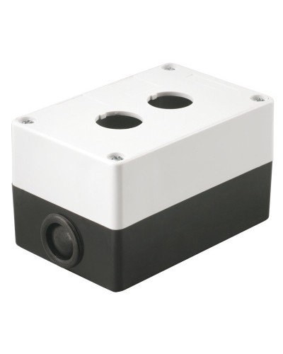 Корпус КП102 для кнопок 2 места белый (BKP10-2-K01). Корпус для кнопочных постов. IEK в Нижнем Новгороде