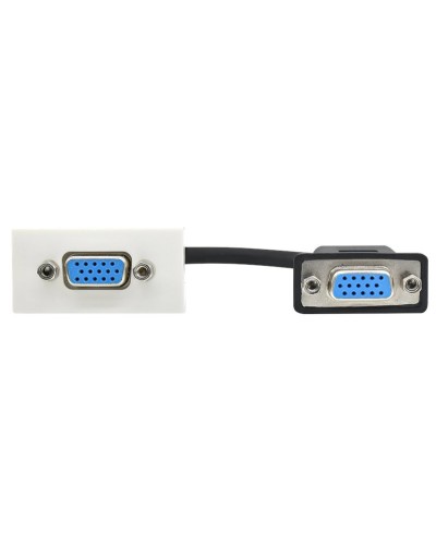 Розетка VGA M/M PRIMER РКМ-20-20-П белый IEK (PR-KK40D-RV-0-2-K01). Розетка. IEK в Нижнем Новгороде