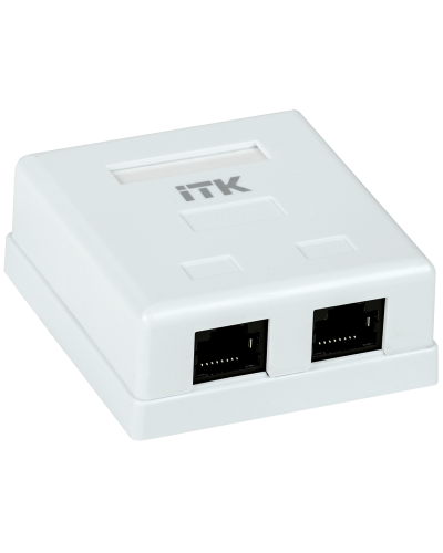 CS2-1C5EF-22. Настенная розетка RJ45. ITK в Нижнем Новгороде