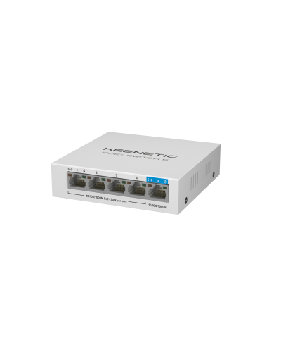Keenetic KN-4610 (L2) 5х1Гбит/с 4PoE+ 60W. Коммутатор с PoE. KEENETIC в Нижнем Новгороде