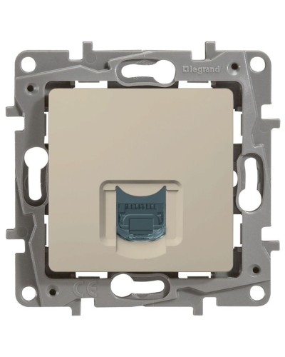 Розетка 5e, UTP, 1хRJ45, ETIKA, слоновая кость (672341). Розетка. LegranD в Нижнем Новгороде