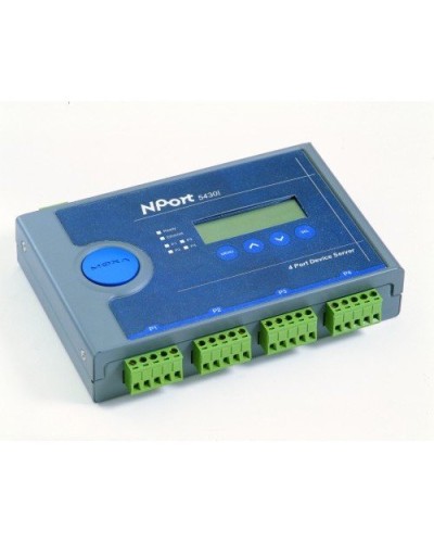 NPort 5430I. 4-портовый асинхронный сервер. MOXA в Нижнем Новгороде